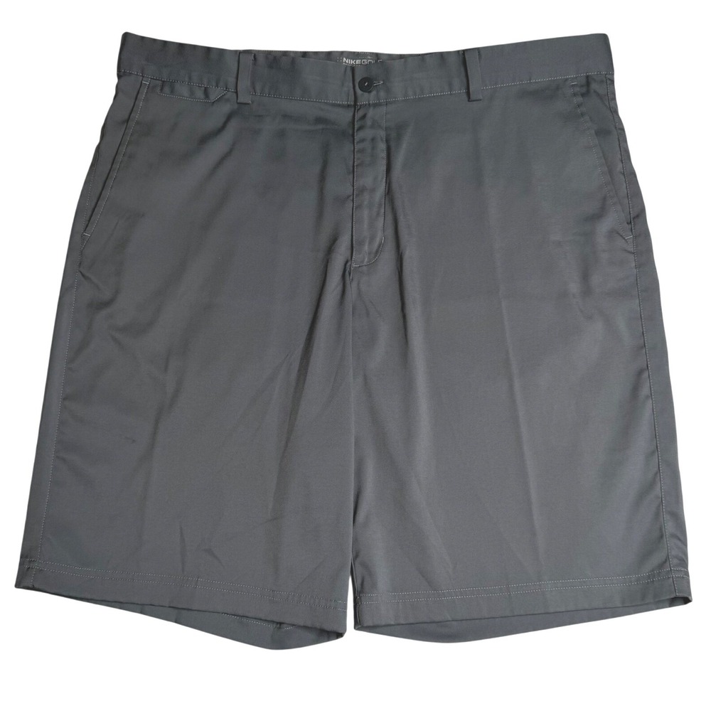 Nike Golf Tour Performance Dri-FIT Flat Front Shorts Gray Mens‎ 38
